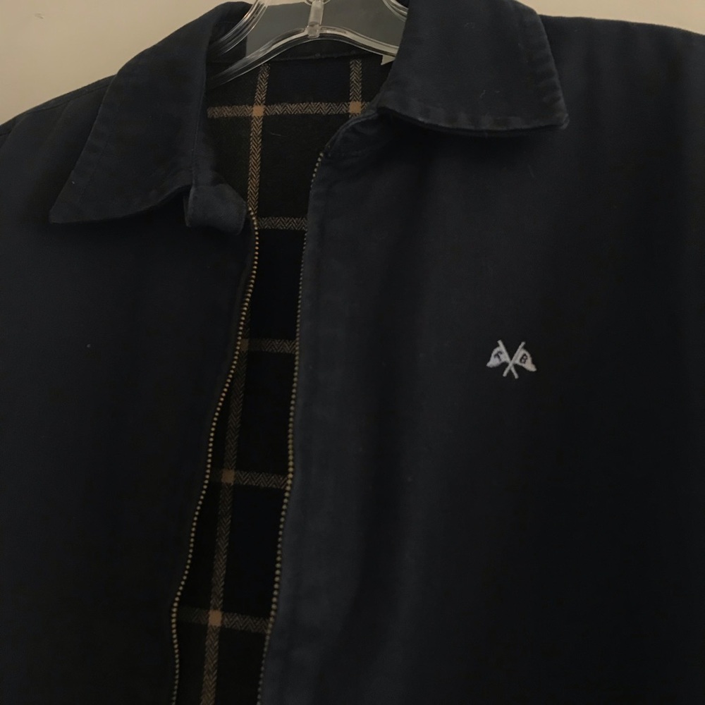 Navy Burberry jacket - Picture 3 of 8